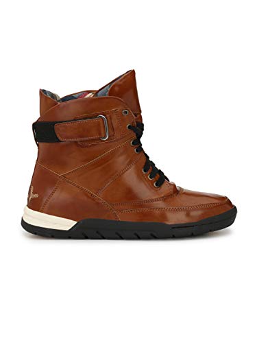 Image of Eego Italy Mens High Top Premium Sneakers For Men