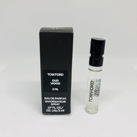 Tom Ford 1 Oud Wood Eau De Parfum EDP Spray Sample Vials .06oz/ 2ml each Cover