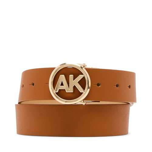 Anne Klein Women's Solid Reversible Pant Belt