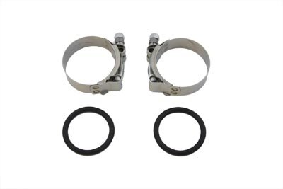 V-Twin 35-0415 Power Intake Manifold Clamp Kit With O-Rings