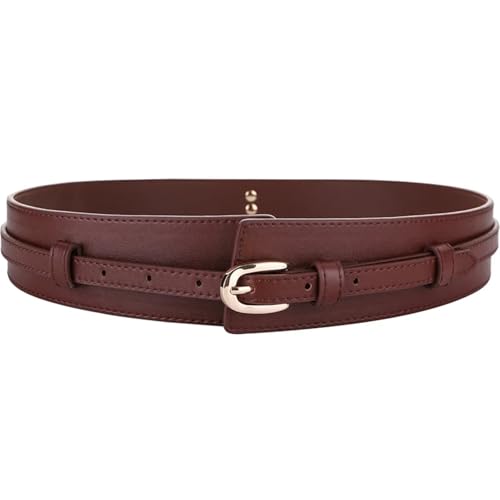 Belts For Women Knot Soft Leather Waistband Female Waist Wide Coat Corset Belt Cummerbunds