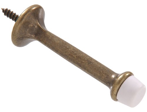 Hardware Essentials by Hillman 851324 Square Rigid Door Stop Antique Bronze