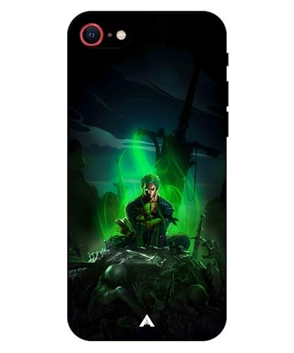 Image of Premium Anime 1 Case for iPhone 7 (Glossy Finish) Soft-Touch Metal TPU Back Cover, Shockproof, Designer, Aesthetic Mobile Phone Case