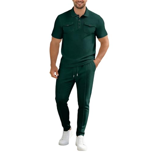 Ensemble polo homme avec pantalon long décontracté Générique