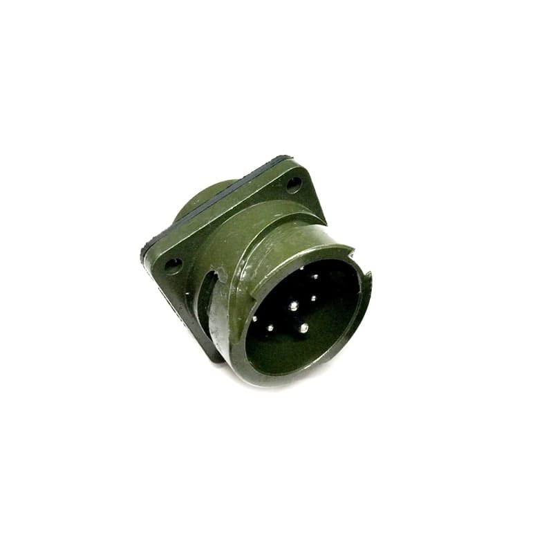 Military Spec Connectors MS3102A20-16 Circular Connector MIL-DTL-5015 Series Box Mount Receptacle 9 Contacts Solder Pin Bayonet Connector