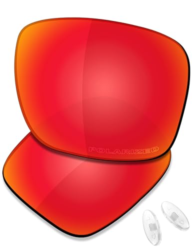 Image of SAUCER Premium Replacement Lenses & Nosepads for Oakley Holbrook Ti OO6048 | UV400 Protection, Anti-Scratch, Precise Fit