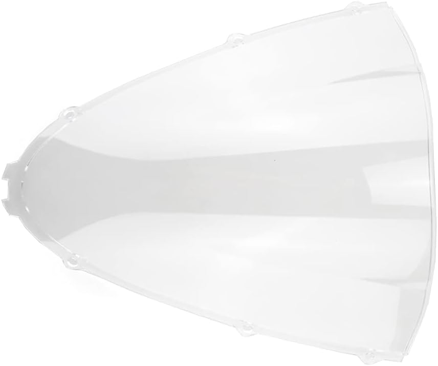 ABS Plastic Injection Windscreen Windshield Wind Deflectors Compatible for Kawasaki Ninja ZX14R 2006-2016 07 08 09 10 11 12 13 14 15 (Clear)