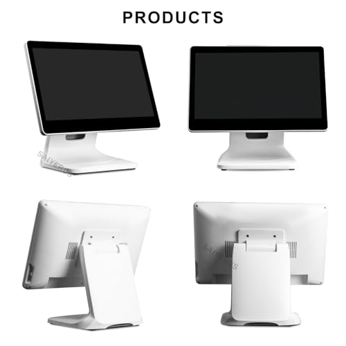 Image of i3-CPU 4G 15 Inch Touch Screen PC POS Systems - LCD Cash Register System, POS Cash Register with USB /VGA Port 1920 * 1080 HD Resolution, for Small Business Restaurants Retail