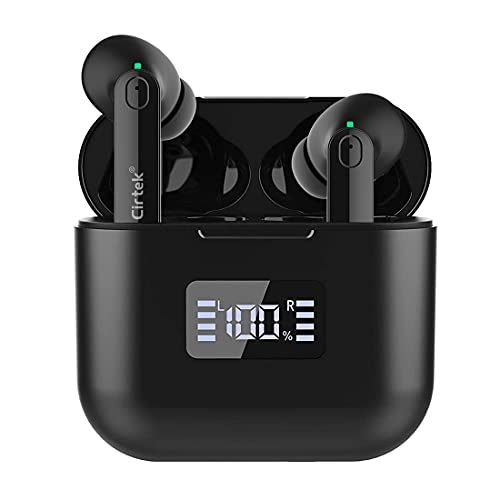 Cirtek Air X8 Earbuds Wireless, Waterproof, LED Display, Bluetooth