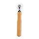 4cm Andrückwalze Rollen Eckennaht Tapetenrolle Intern Extern Tapetenrolle Holzgriff DIY Werkzeug zum Knacken und Kantenverziehen mit ergonomischem Holzgriff