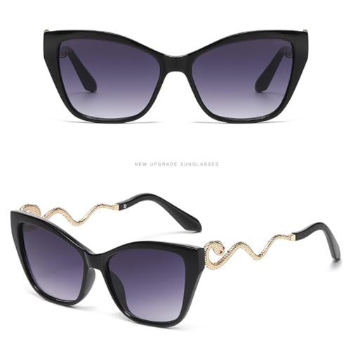 Sunglasses Uv400 Protection | Cat Eye Large Frame Gradient | Women Men for Outdoor Sports & Driving3