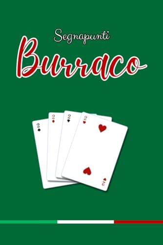 Segnapunti burraco: quaderno segnapunti partite di burraco, +100 schede da compilare, con Victory Point, con schede valori delle carte