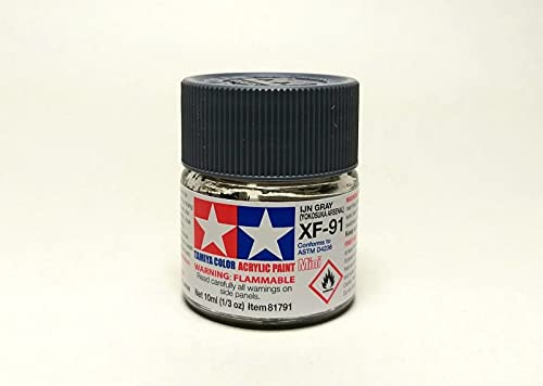 RCECHOTamiya Model Color Acrylic Paint XF-91 IJN Gray YA 10ml 81791