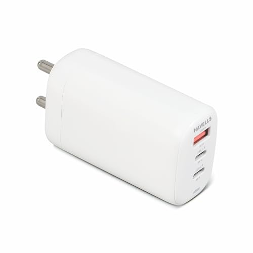 Havells USB Star GaN Charger 65W - 2C+1A (B0D5HJ151C) Amazon Price History, Amazon Price Tracker