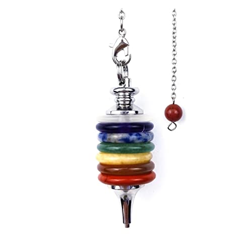 HGWZLQ Pendentif en forme de point de cristaux pour radiesthésie et équilibre de divination Cover