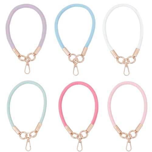 Porte-clés de poignet anti-perte en cuir synthétique pour retrouver facilement ses clés de voiture