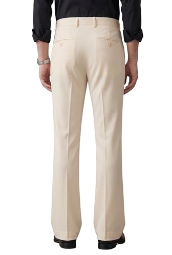 Image of Men's Trendy Bootcut Trousers - Modern Flared Fit | Premium Formal Pants