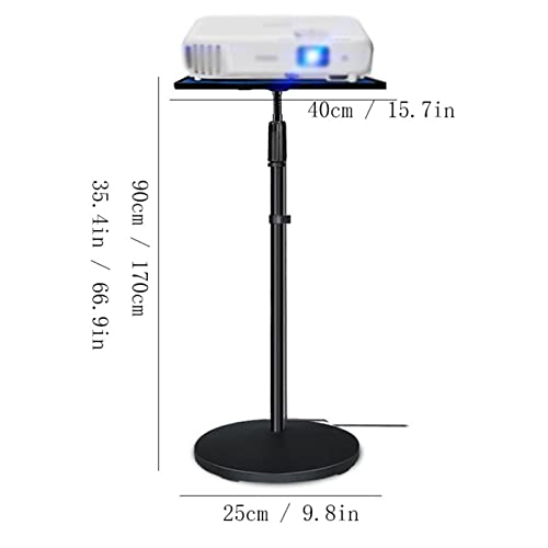 Soporte de proyector extensible para piso ajustable miniatura 2