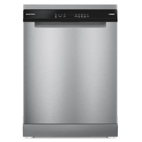 LAVA LOUÇAS BRASTEMP 14 SERVIÇOS COM SMART BLF60AR SENSOR INOX 127V