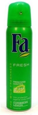 Fa Deodorant 5 oz. Spray Caribbean Lemon (Green)