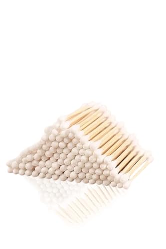 Wooden Ear Wax Cleaning Cotton Swabs
