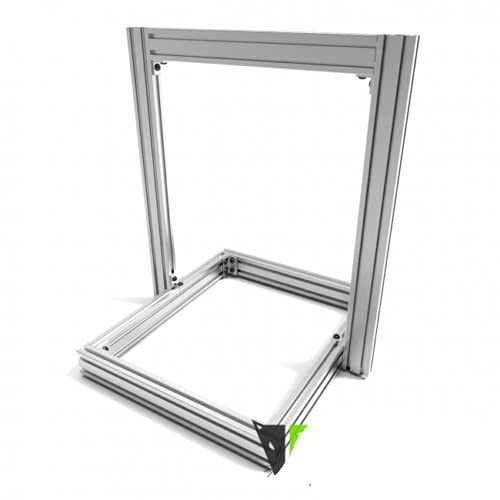 Lysee 3D Printer Parts & Accessories - funssor 1 Set AM8 3D Printer Extrusion Metal Frame - Full Kit for Anet A8 Upgrade Fast Ship - (Color: Black)