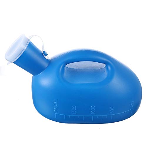 2000ml Male Urinal, Male Urinal Bottles with Lid, Male Portable Urinal Pee Bottles Home Urinal Potty for Men - Thumbnail 6