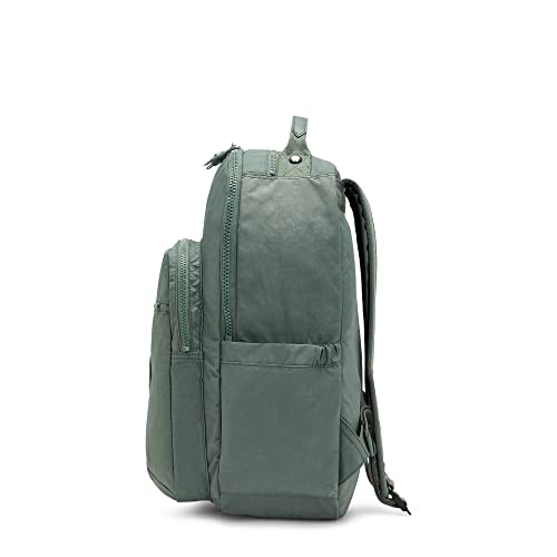 Image of Kipling Women's Seoul 15 inch Laptop Backpack, Durable, Roomy with Padded Shoulder Straps, Built-In Protective Sleeve