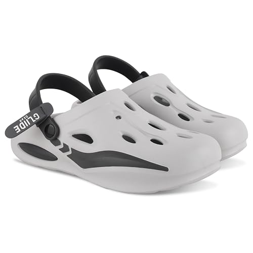 Image of BEONZA Men's Ultra Premium Classic Casual Clogs /Sandals with Adjustable Back Strap for Adults | Comfortable & Light Weight | Stylish & Anti-Skid | Waterproof & Daily Mules for Gents /Boys