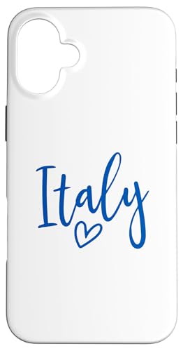 Italy Heart ���f�B�[�X Love Italy �X�}�z�P�[�X iPhone 16 Plus �p