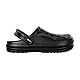 HEYO Clogs Herren Damen Leichte Gartenschuhe Pantoletten Unisex Gartenclogs Sandalen (Schwarz, EU Schuhgrößensystem, Erwachsene, Numerisch, M, 39)
