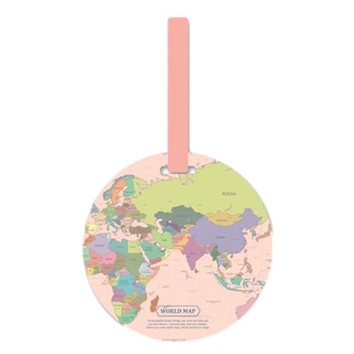 Etiquetas de equipaje, etiqueta flexible a prueba de polvo para equipaje, artículos esenciales de viaje para mochilas, bolsa de computadora, bolsa de deporte, maletín, maletín, maleta Jildouf