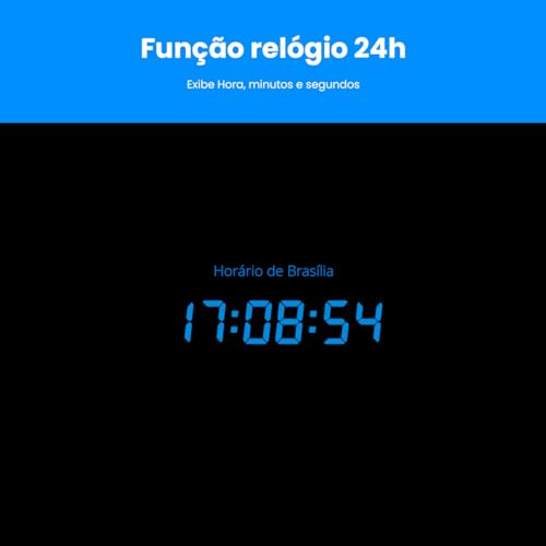 Timer Cozinha Temporizador Cronômetro Contagem Regressiva Alarme Treino Academia Estudo 60 Minutos C