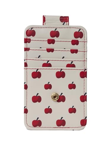 Image of Disney Card Holder Women Slim Compact Wallet Small (Snow White Red)