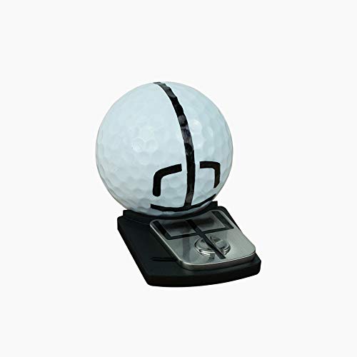 Trident Align Full Metal Solo - Precision Golf Ball Alignment Marker, Durable Metal, Sleek Design for Improved Aim Control and Putting Accuracy - PGA Professional Designed