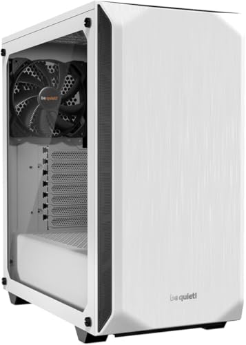 Boitier ATX Pure Base 500 be quiet! Blanc avec panneau vitré pour PC fixe