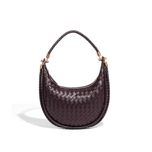 Sac demi-lune en cuir pour un usage quotidien urbain