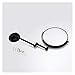 LADYG Cosmetic Vanity Mirror All Copper Black Round Base 8 Inch Beauty Mirror Wall Mounted Double Sided 3X Magnification