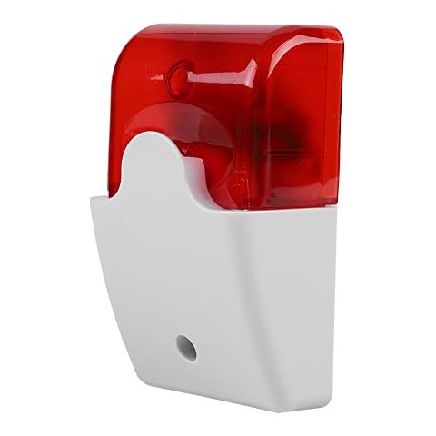 Vbestlife 12V Sirena Estroboscópica con Cable Sirena Alarma Cover
