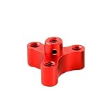 CAZSTYK Struttura ergonomica in Metallo con Dado Alette, Red A