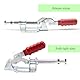 CEEYSEE 1 Stück Schnellspanner GH-302-FM Verstellbar Kippklemme 136KG Push Pull Werkstückschweißklemme Schnell Fixiert Toggle Clamp für Zimmerei, Maschinenbetrieb (GH-302-FM)