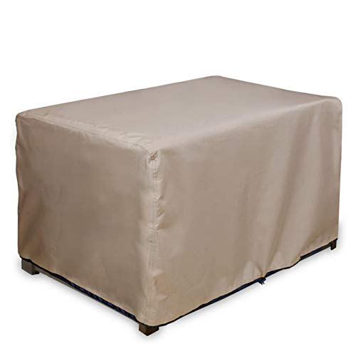 Cubierta para caja de cubierta, cubierta para banco de almacenamiento para caja de cubierta para patio, protección impermeable para exteriores...