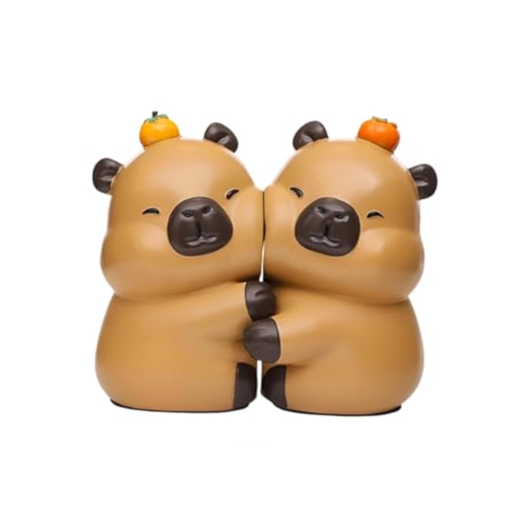 Capybara Statues Bookends, Unique Home Décor