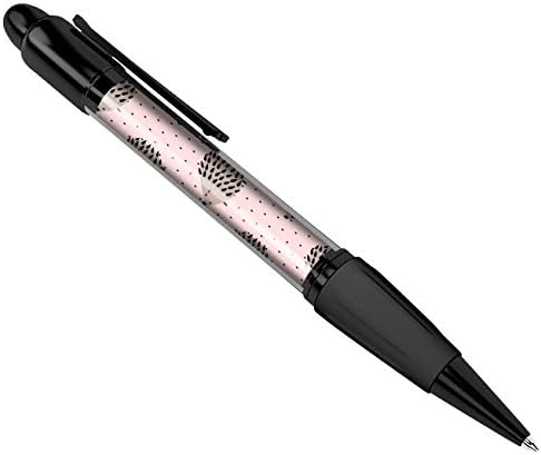 Destination Vinyl Pens Cute Cartoon Ginger Foxes Black Ballpoint Pen - Vixen Wildlife #8609