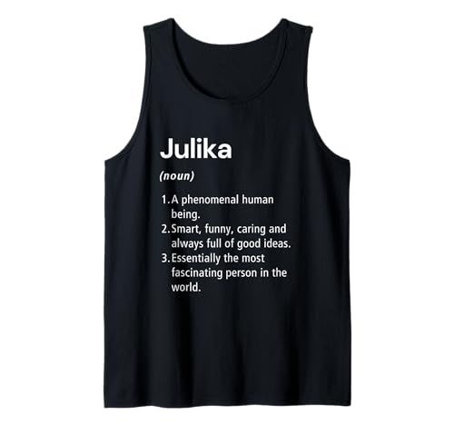 Julika Definición de nombre Diccionario divertido Camiseta sin Mangas