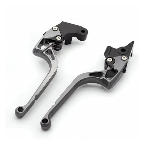 Leviers d'embrayage de frein moto en aluminium gris pour NX 500