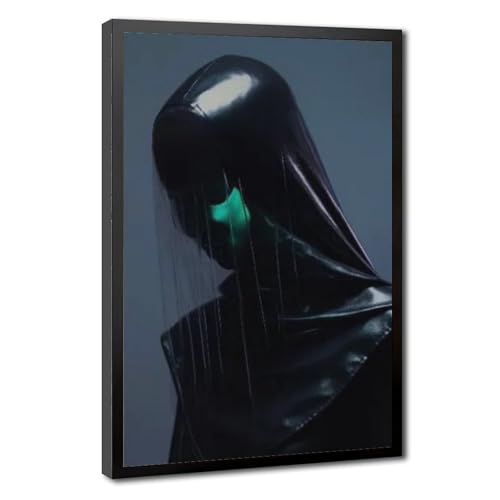 Voile éthéré futuriste et mystérieux grand poster sur toile au design artistique haut de gamme