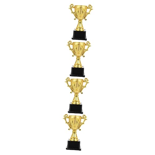 INOOMP 4 Pçs Plásticos Competições Noturnas Celebrações Troféus - Adultos Crianças Cm Pequeno Tema F