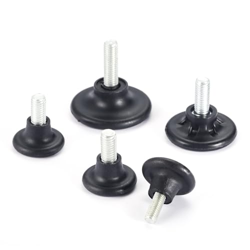 M6 tornillo en muebles deslizantes y patas niveladoras ajustables para mesa y hogar 7