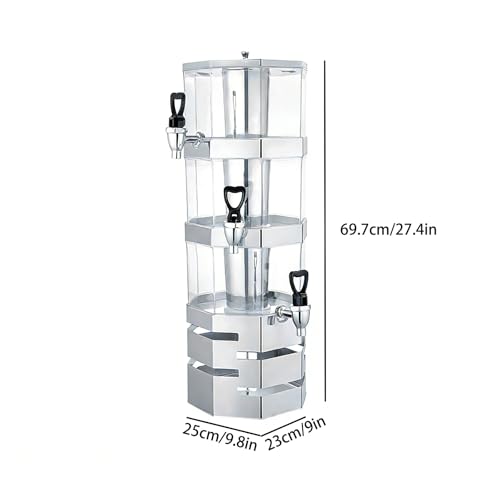 Olla de jugo de acero inoxidable monochrome premium de 4L 8